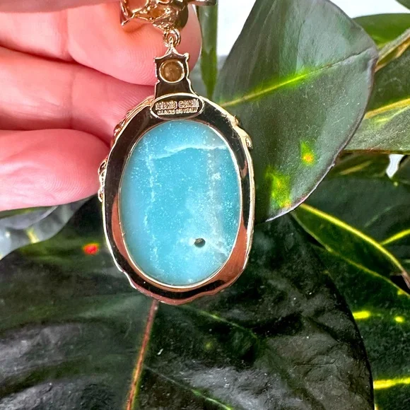 NEW Authentic Roberto Cavalli Clip On Earrings - Picture 3 of 5